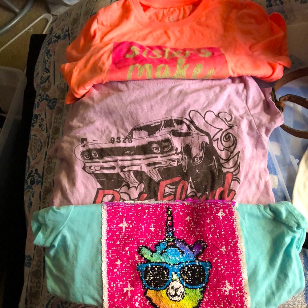 3 bundle of 10/12 girls shirts!!